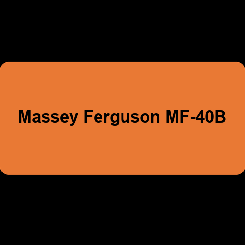Massey Ferguson MF-40B